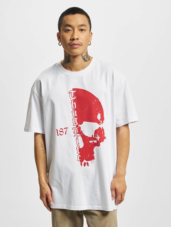 Thug Life NoWay Oversize Tshirt White-2