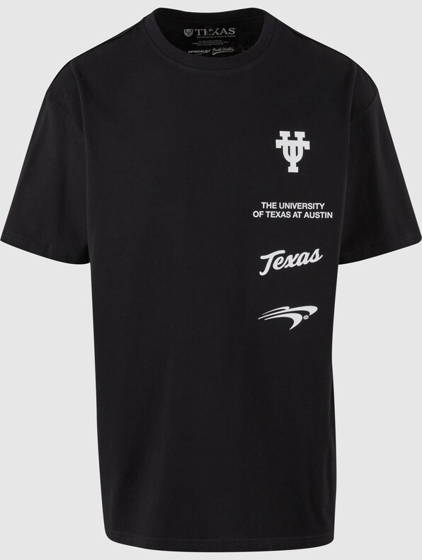 Mister Tee Upscale Texas Longhorns Leather Oversize Tee-4
