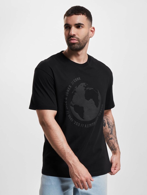 Twill Puff Crew Neck-0