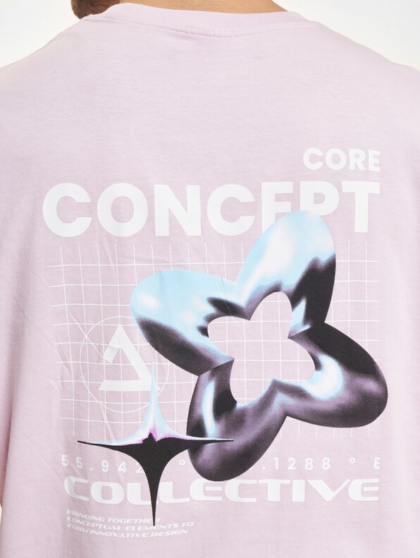 Flower Text Crew Neck-4