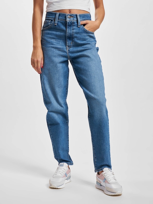 Levi's® High Waisted Mom Straight Fit Jeans-2