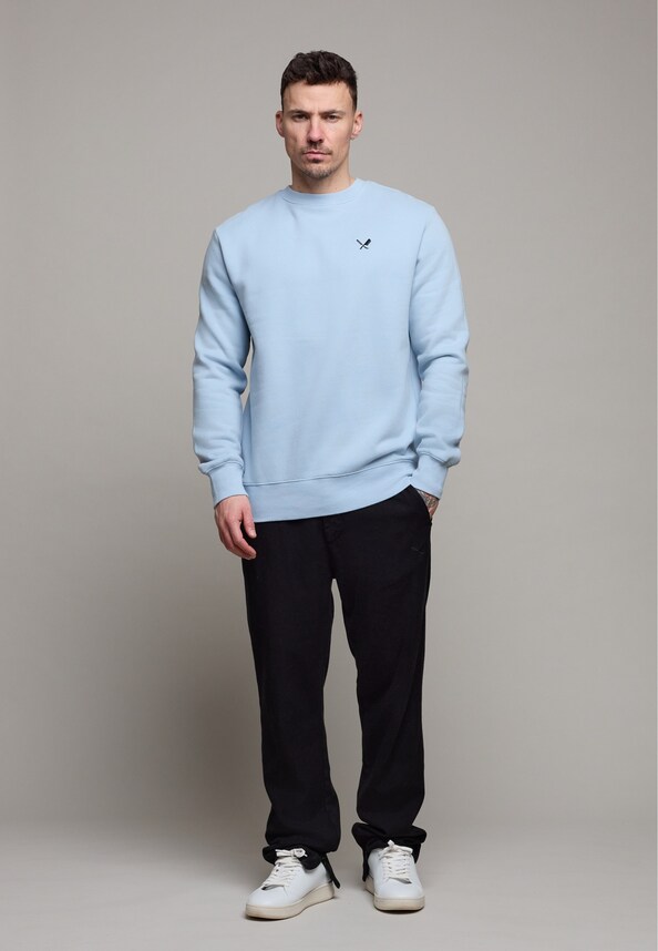 Classic Crew Neck Peached-2