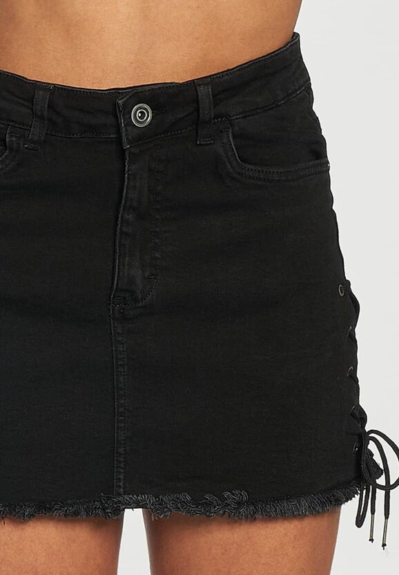 Lace Up Denim -2
