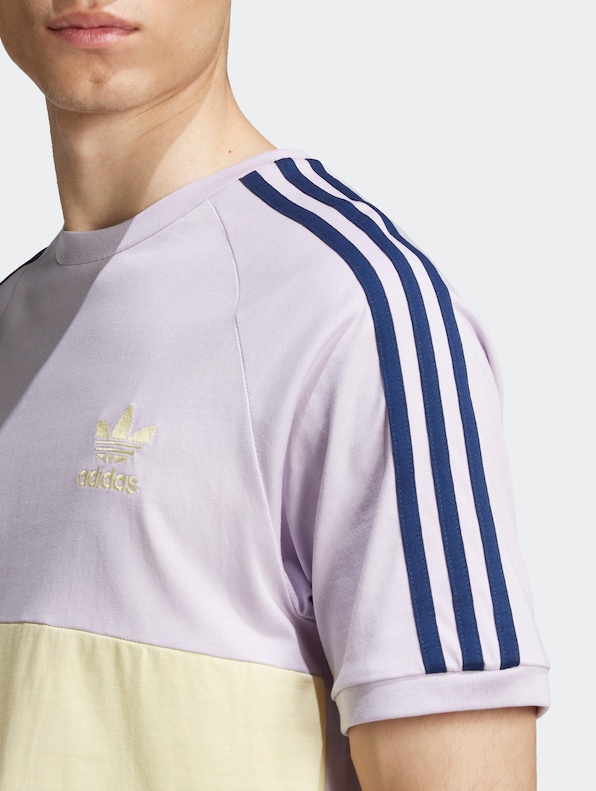 adidas Originals 3 Stripes Panel T-Shirts-3