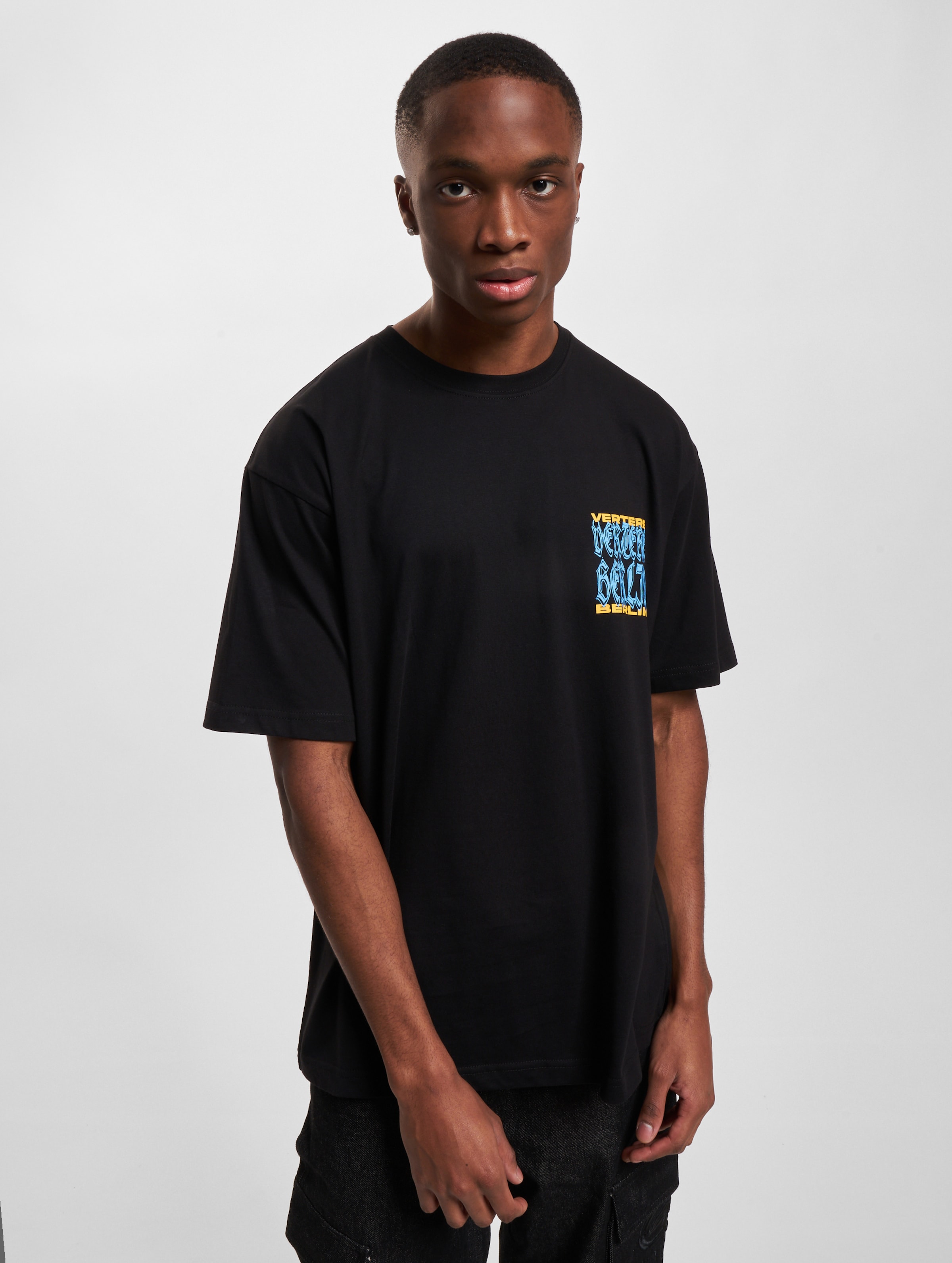 Vertere Berlin Chromatic T-Shirt Unisex op kleur zwart, Maat S