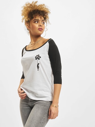 Ladies Brandalised - BanksyÂ´s Graffiti Balloons Raglan Tee
