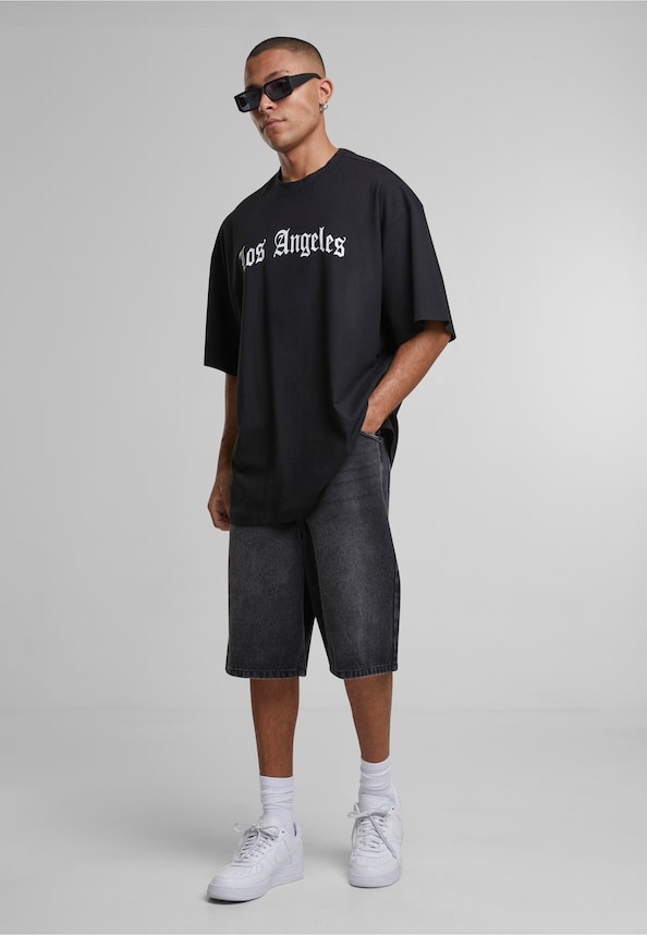 Los Angeles Wording New Huge Tee-2