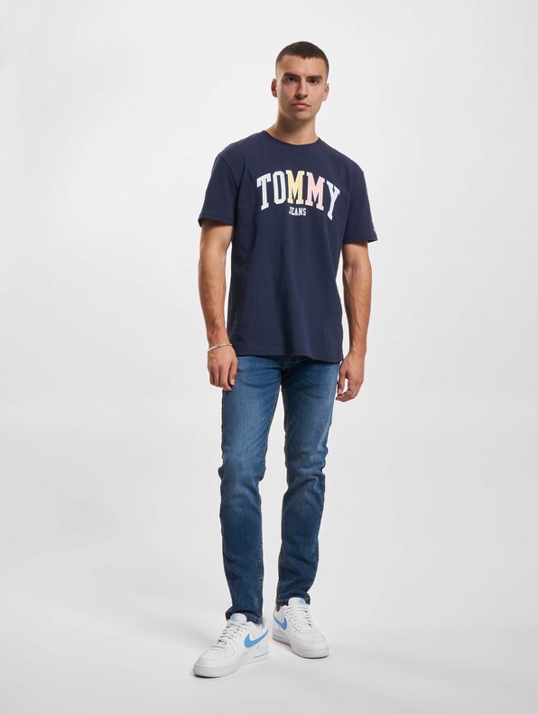 | DEFSHOP | T-Shirt College Pop Clsc 29623 Jeans Tommy