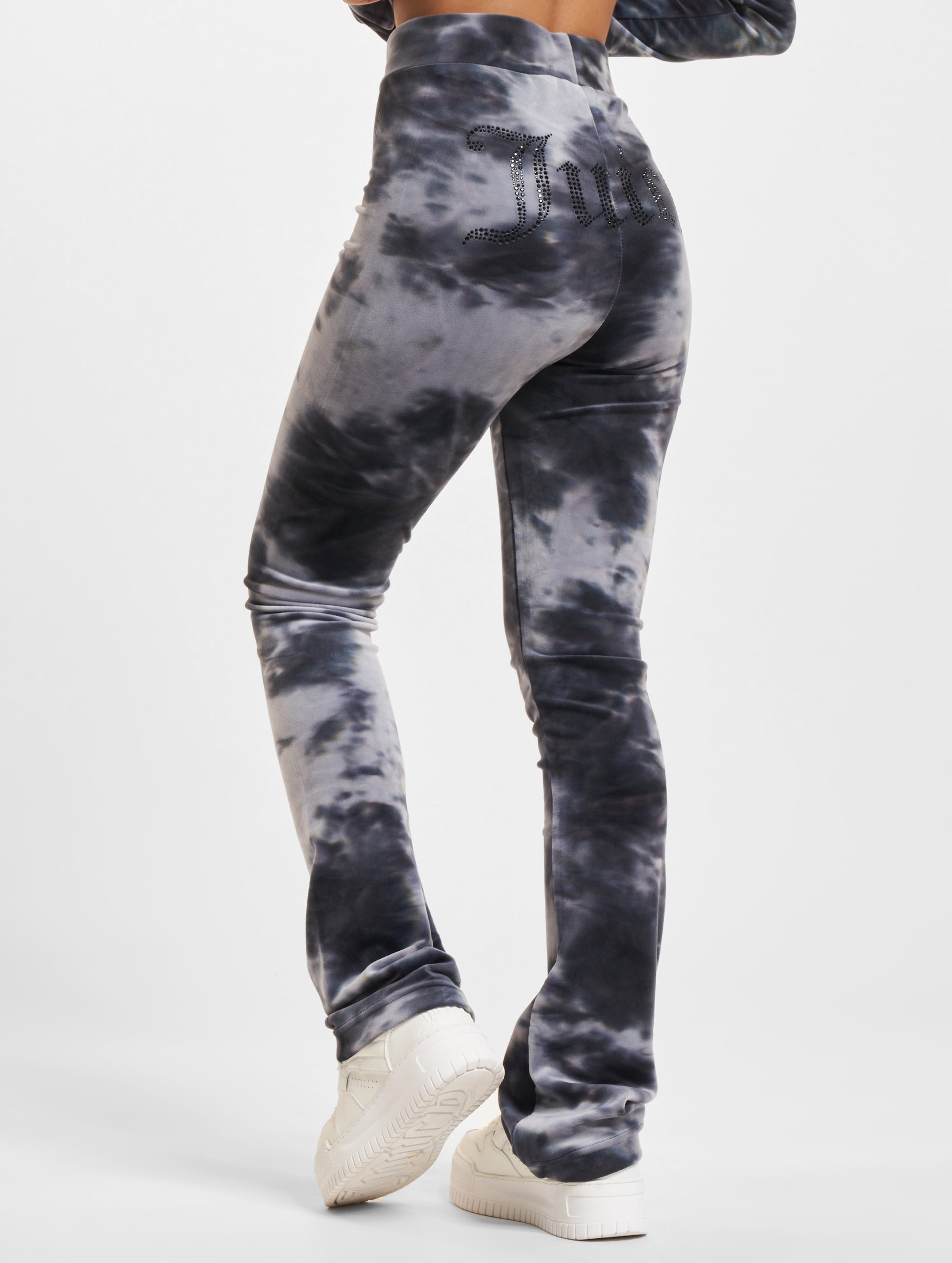 Juicy Couture Freya Velour Tiedyed Jogginghose op kleur zwart, Maat XS