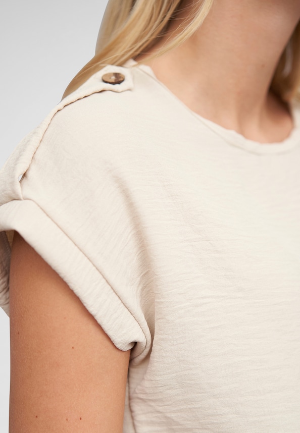 Musselin Top with knot detail-5