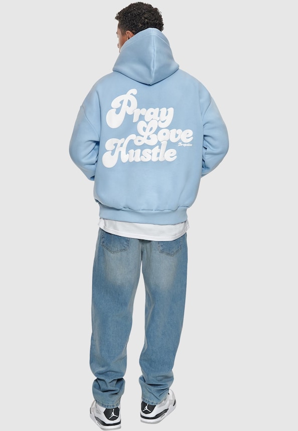 Heavy Oversize Pray Love Hustle-4