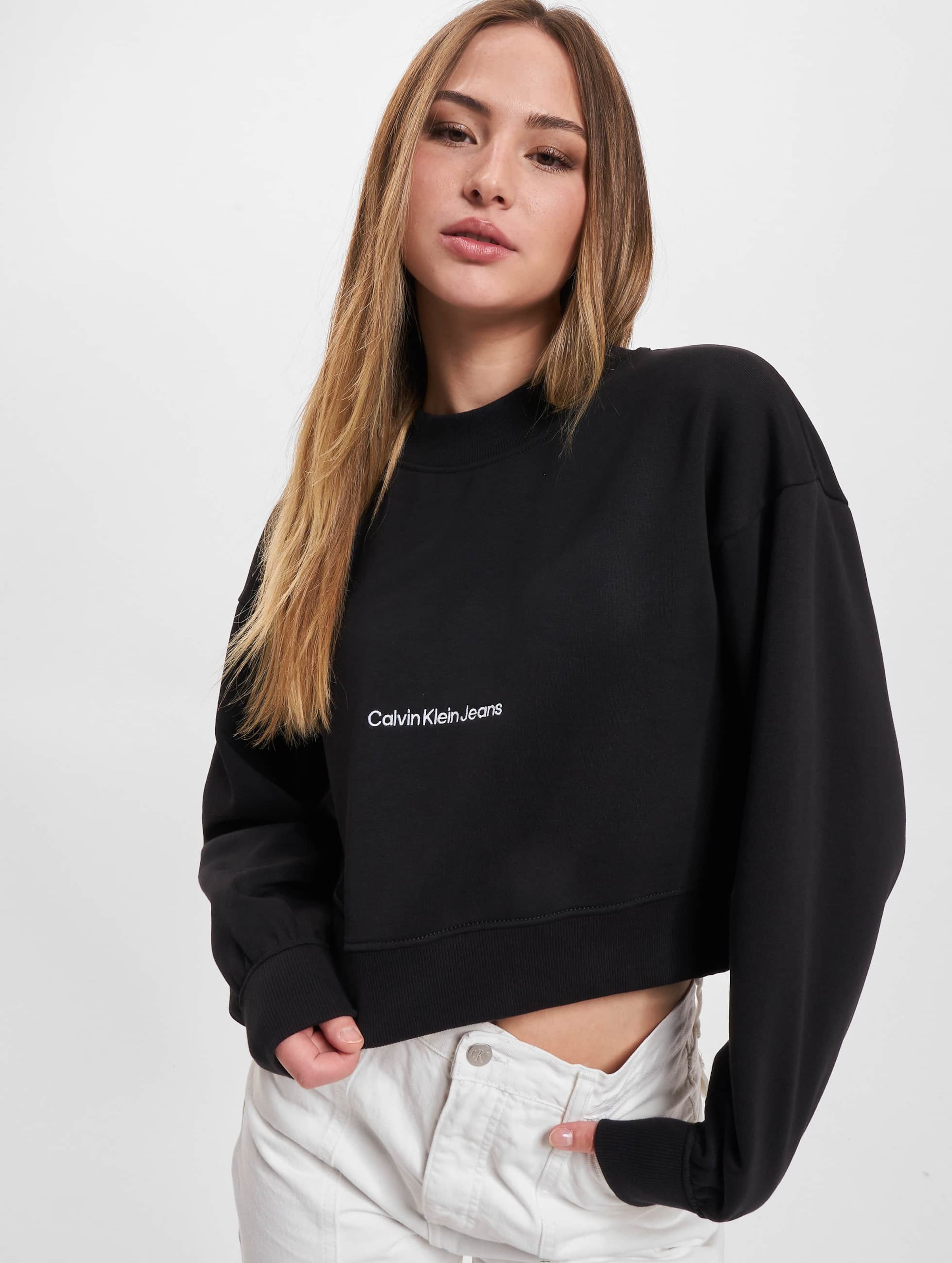 Calvin klein store mock neck sweatshirt