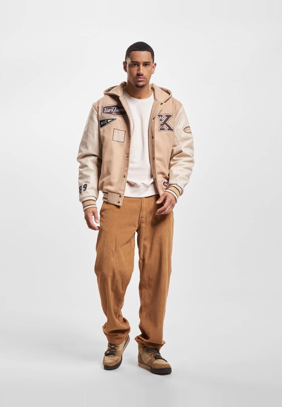 Retro Patch Hooded Block -11