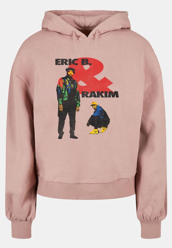 Ladies Eric B & Rakim - Don't Sweat The Technique Organic Oversized Hoody-4