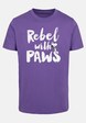 Peanuts - Rebel with paws T-Shirt Round Neck-4