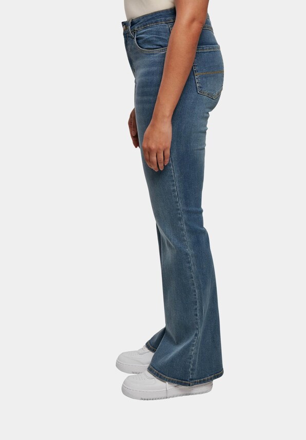 Ladies High Waist Flared-2