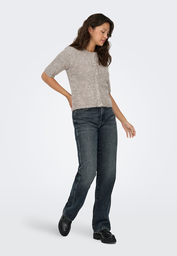 ONLCILLE SS O-NECK CARDIGAN CC KNT-2