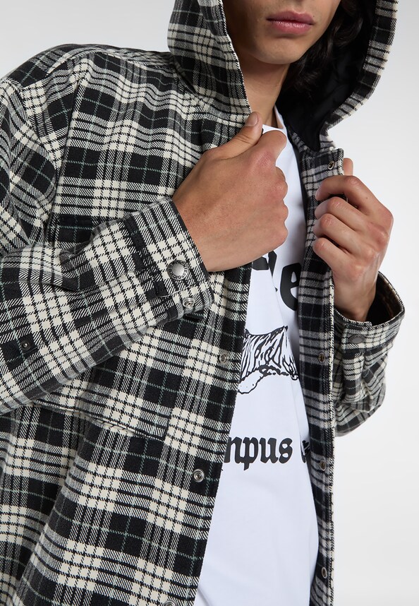 LAUGHLIN HOODED FLANNEL SHACKET-5