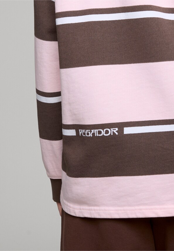 Morella Striped Polo Sweater-3