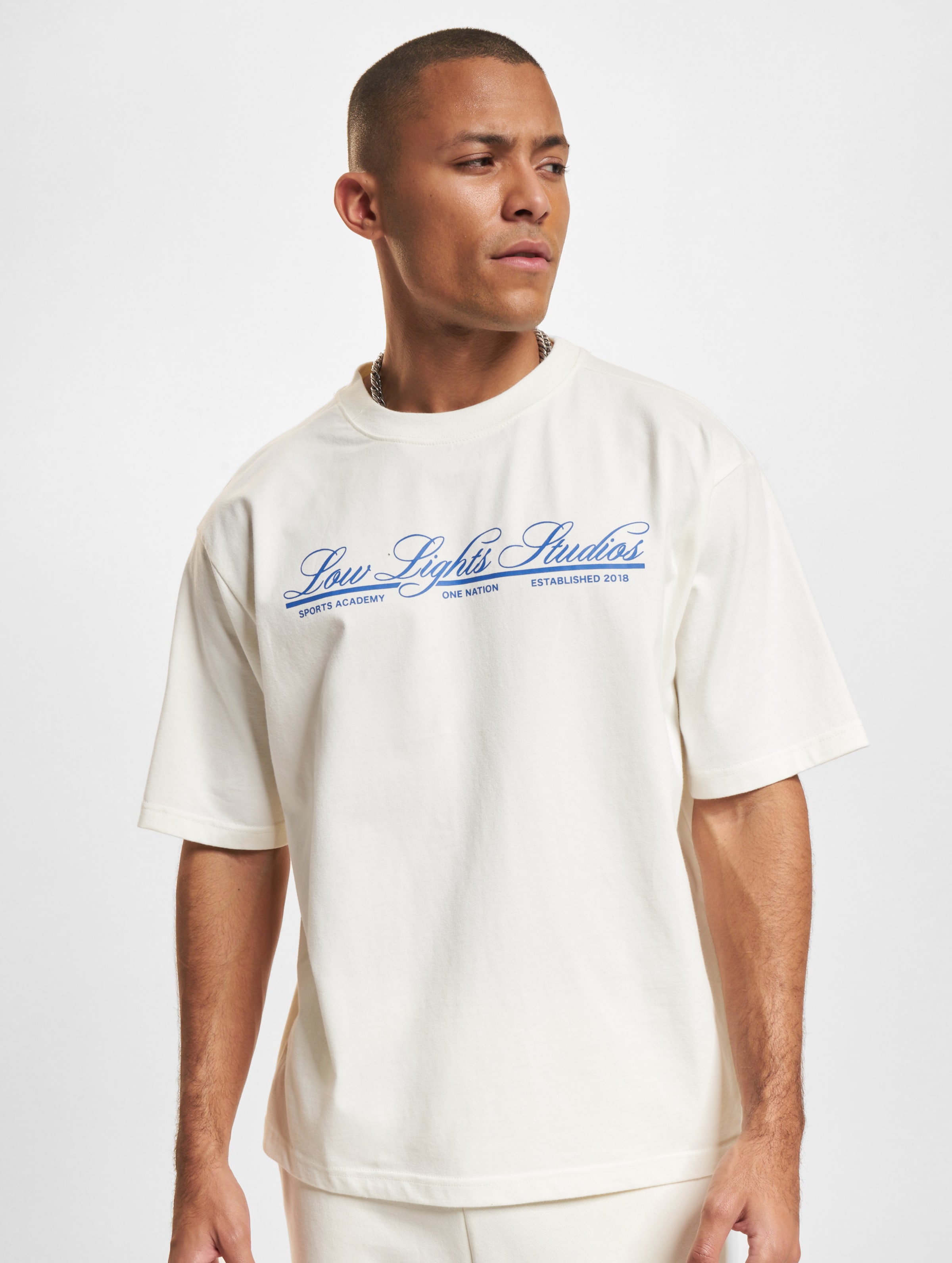 Low Lights Studios National T-Shirt Männer,Unisex op kleur wit, Maat S
