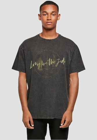 Star Wars - Obi Wan Acid Washed Oversize Tee