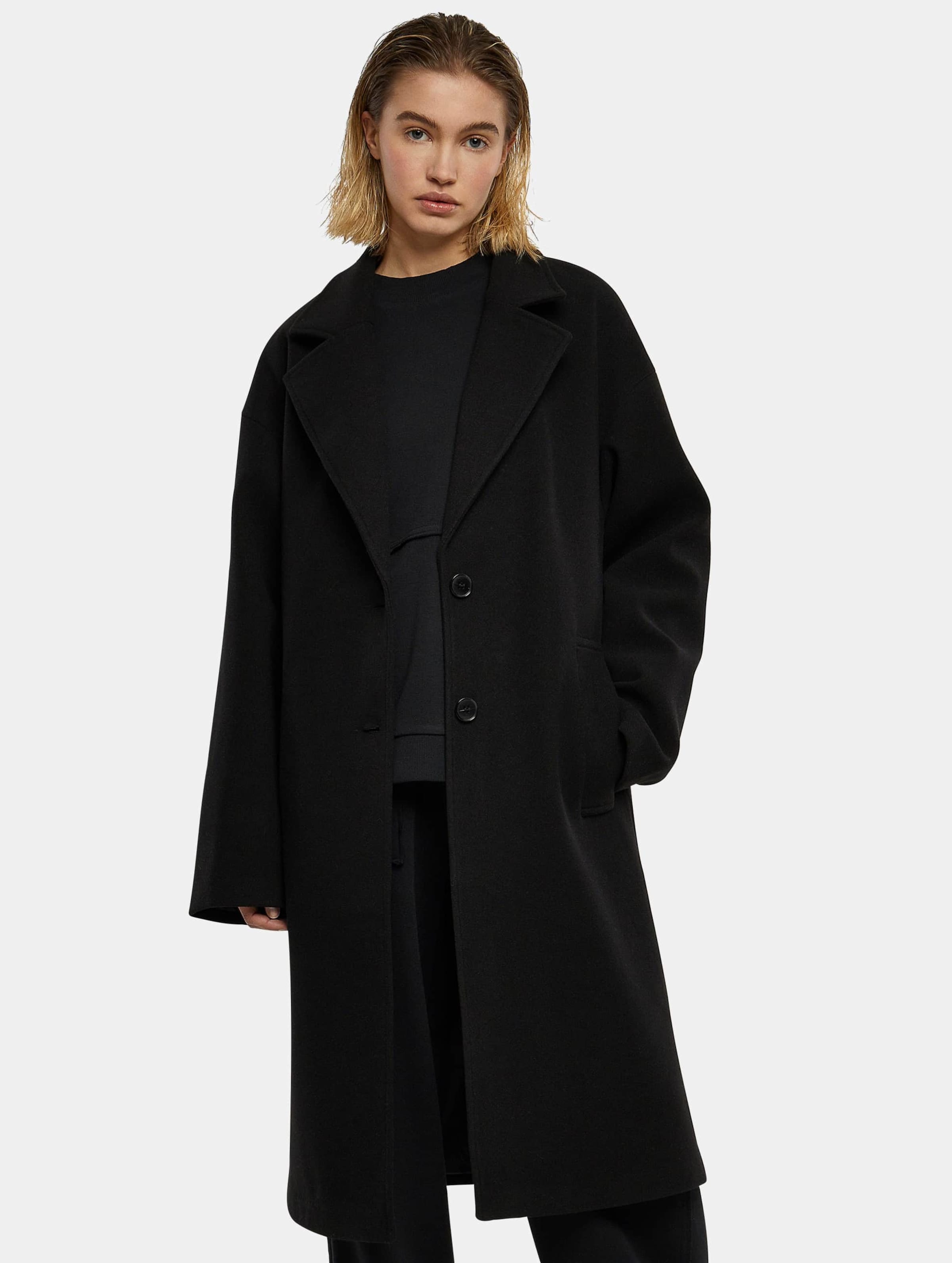 Urban Classics - Oversized Long Coat - XL - Zwart