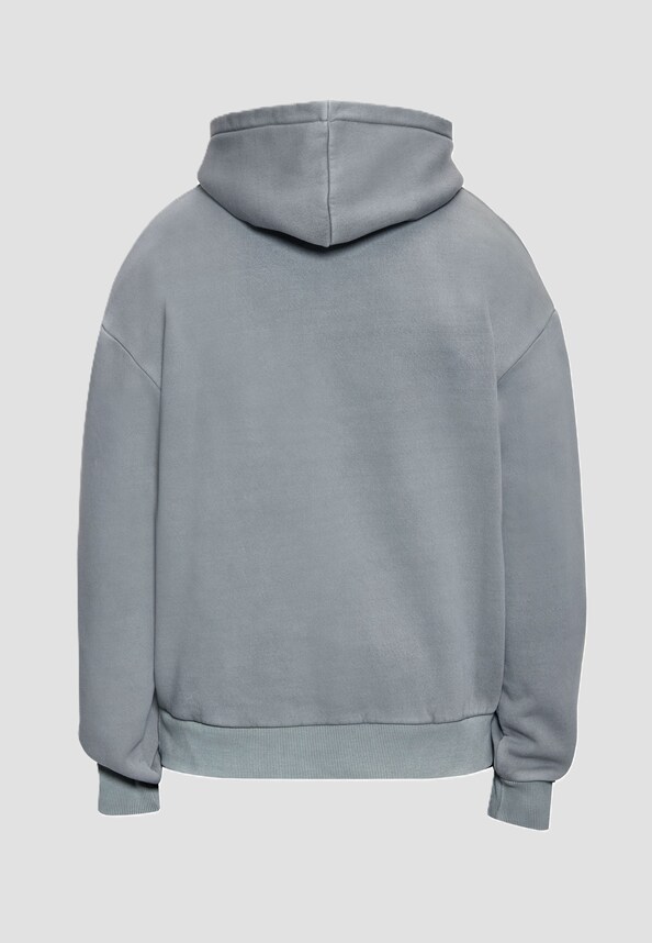 SUPER HEAVY BLANK HOODIE-5