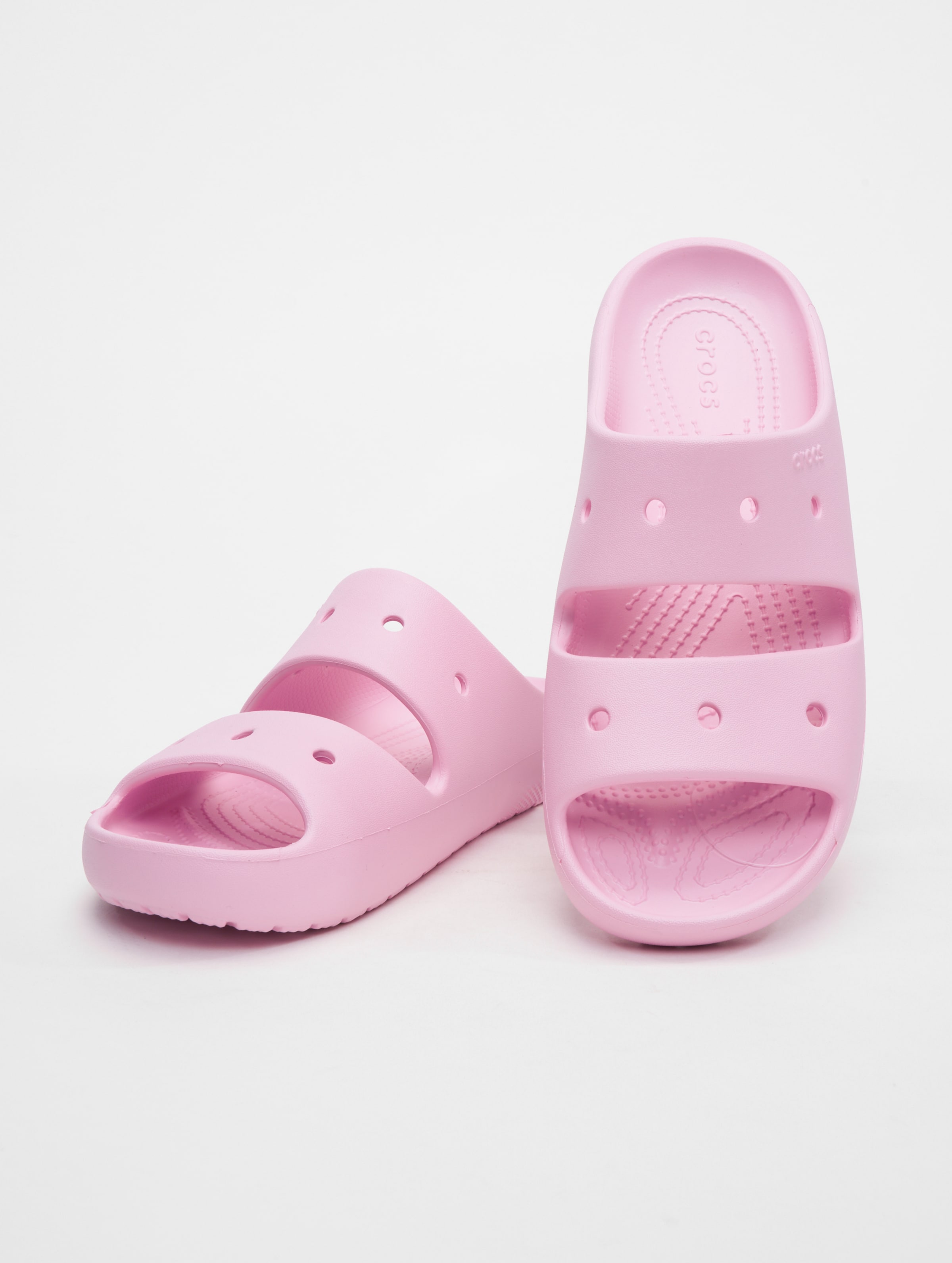 Crocs Classic Sandalen Frauen,Männer,Unisex op kleur roze, Maat 4344