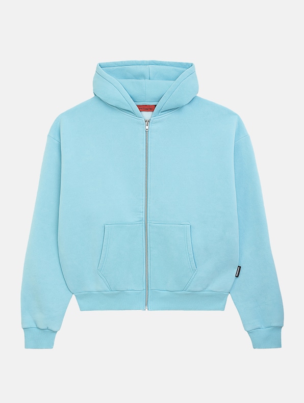 Prohibited Oversized Zip Hoodies-5