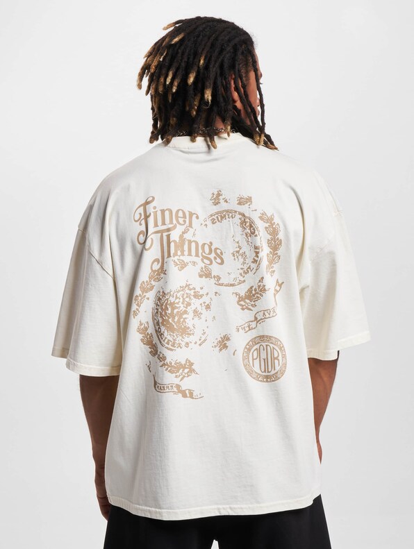 PEGADOR Plover Boxer T-Shirts vintage washed unbleached-1