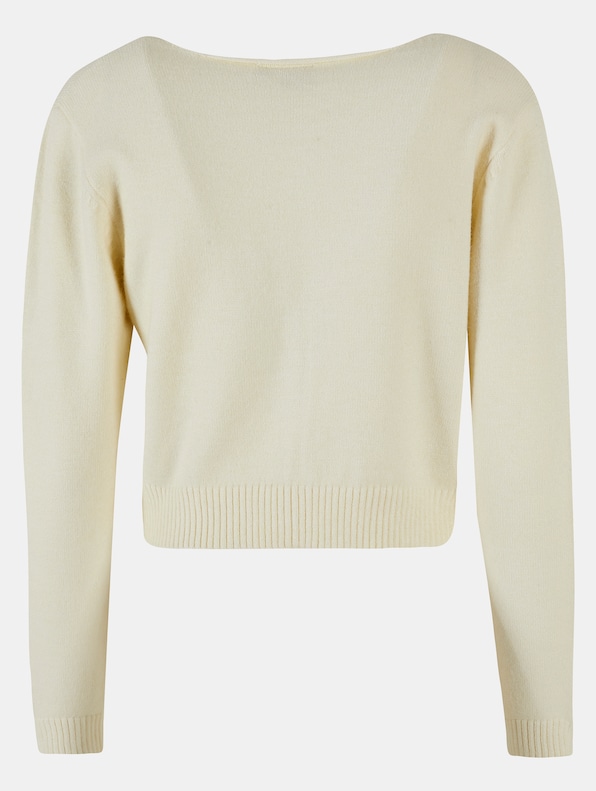 Chest Signature Gathered Knit-5