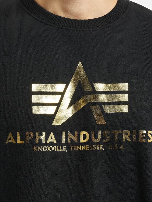 Alpha Industries Basic Foil Print Pullover-4