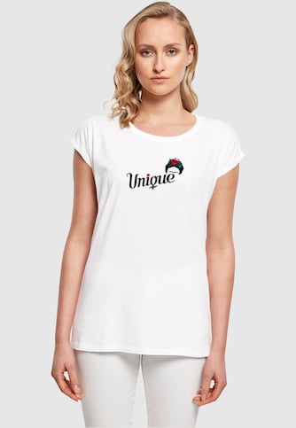 Ladies Frida Kahlo - Unique Extended Shoulder Tee