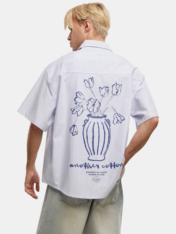 Oversized Short Sleeve Shirt-1