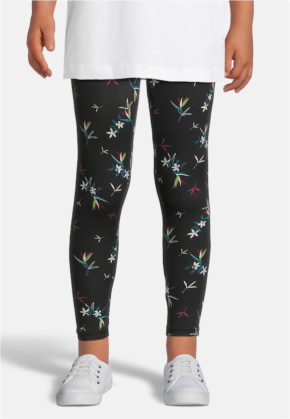 Girls Soft AOP Leggings-0