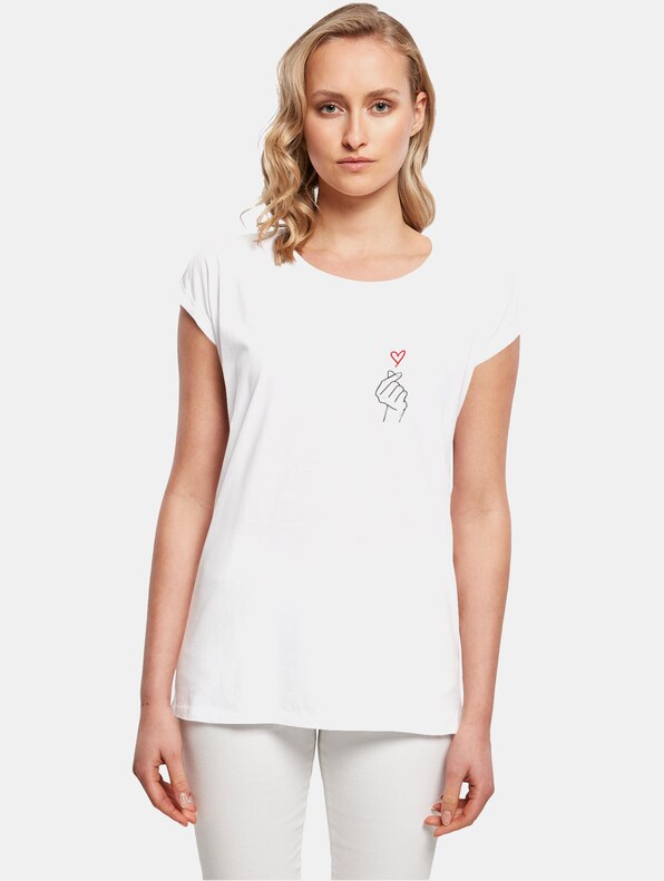 Ladies K Heart Extended Shoulder-0