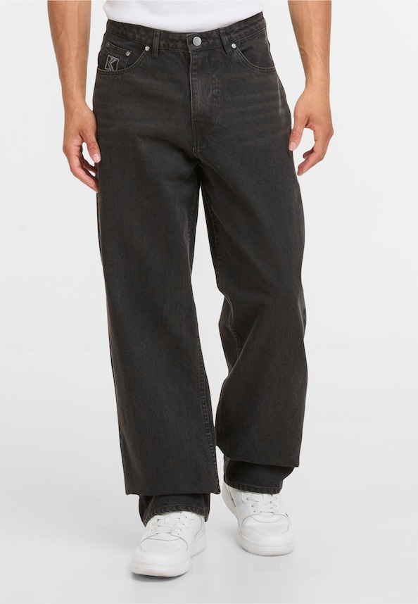 OG K Washed Straight Leg Jeans-0