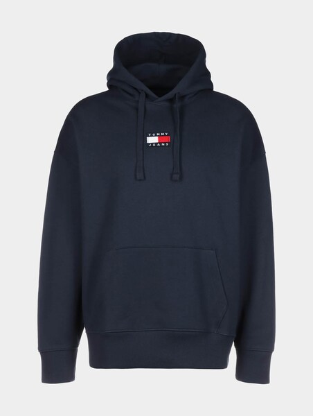 tommy jeans badge overhead hoodie