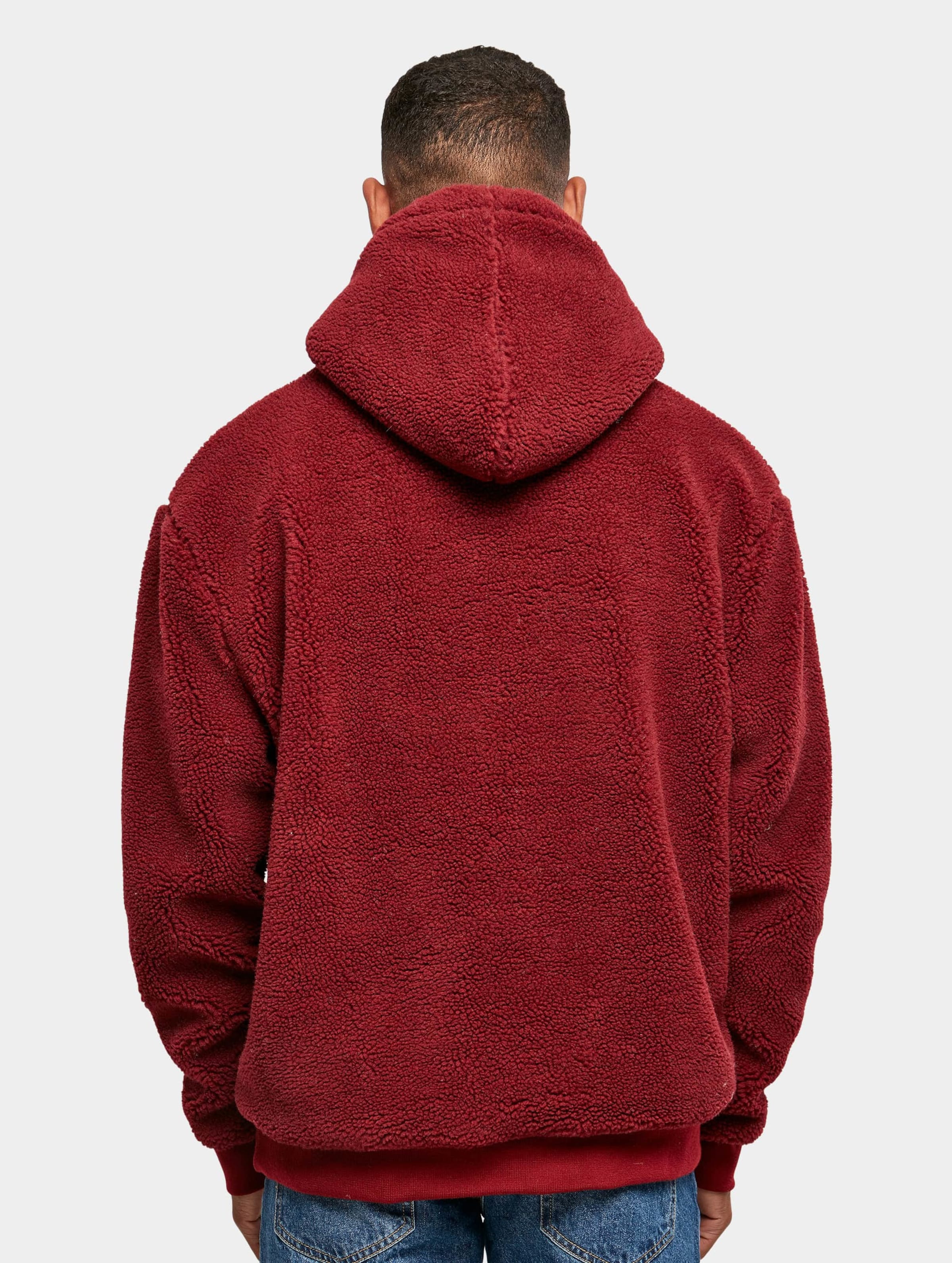 Hoodie hot sale dark red