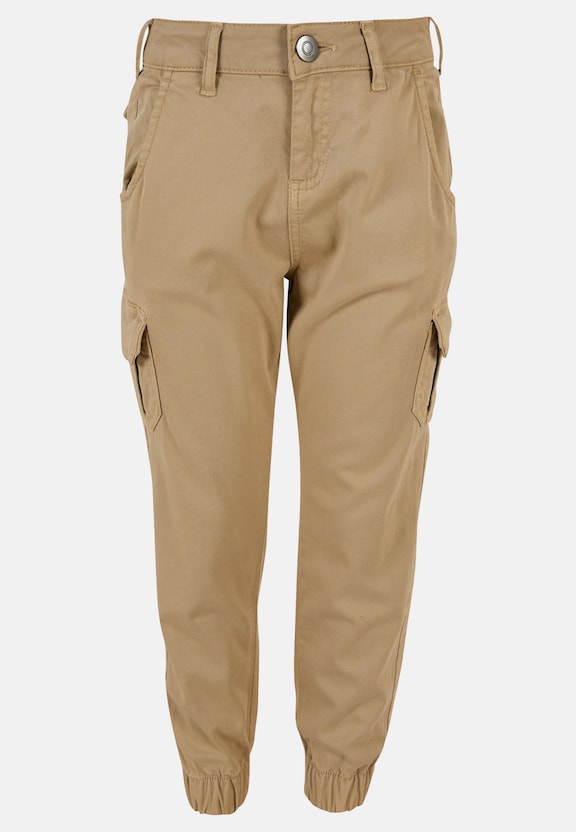 Girls High Waist Cargo Pants-0