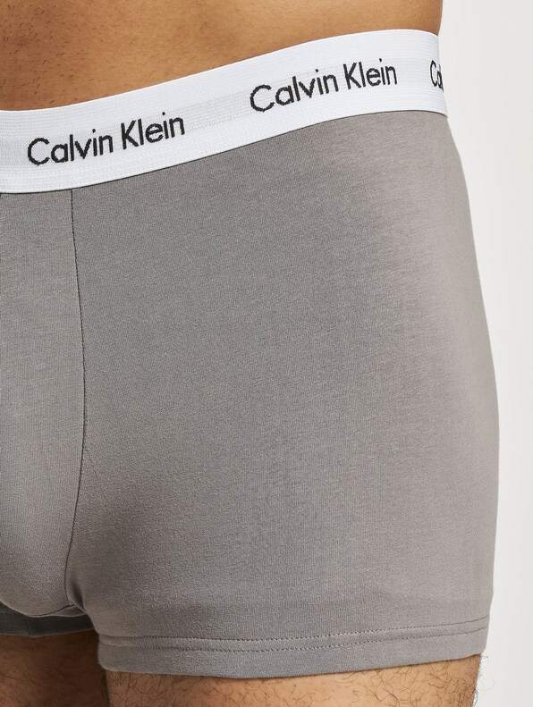 Calvin Klein Underwear Low Rise 3 Pack Shorts Faded Gry/Samba/Evergrn-8