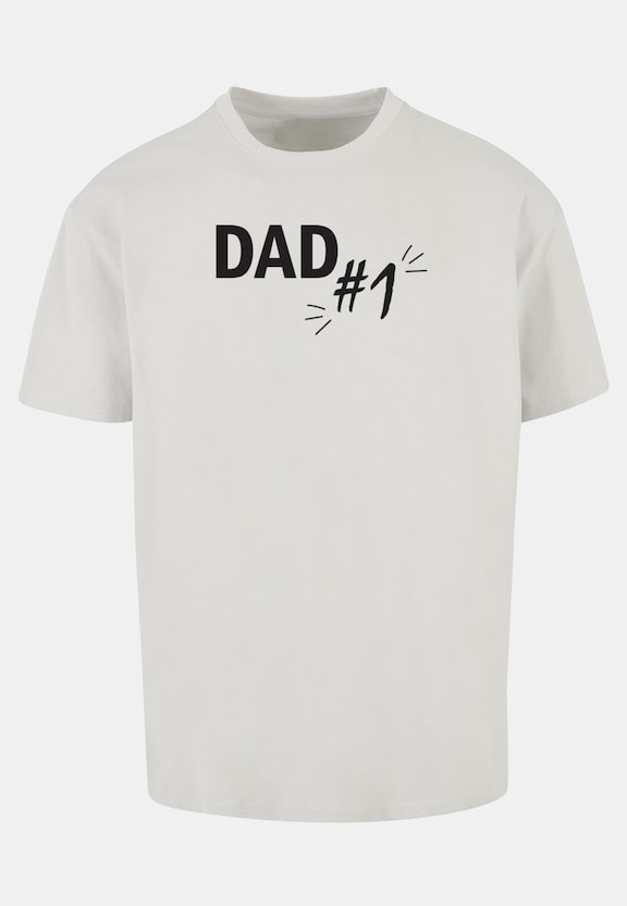 Fathers Day - Dad number 1 Heavy Oversize -2