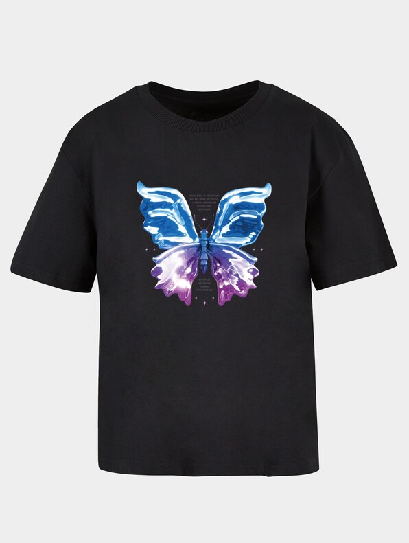 Miss Tee Chromed Butterfly T-Shirts-1