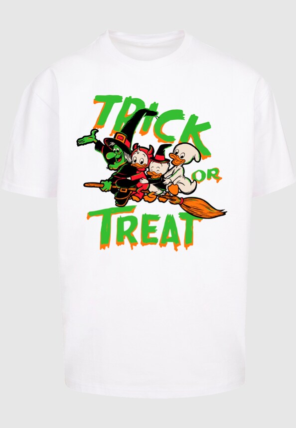 Disney Ducktales - Halloween Trick Or Treat Heavy Oversize Tee-4