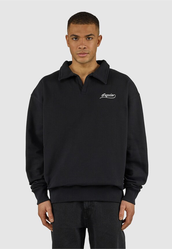 Belmonte Oversized Polo Sweater-0