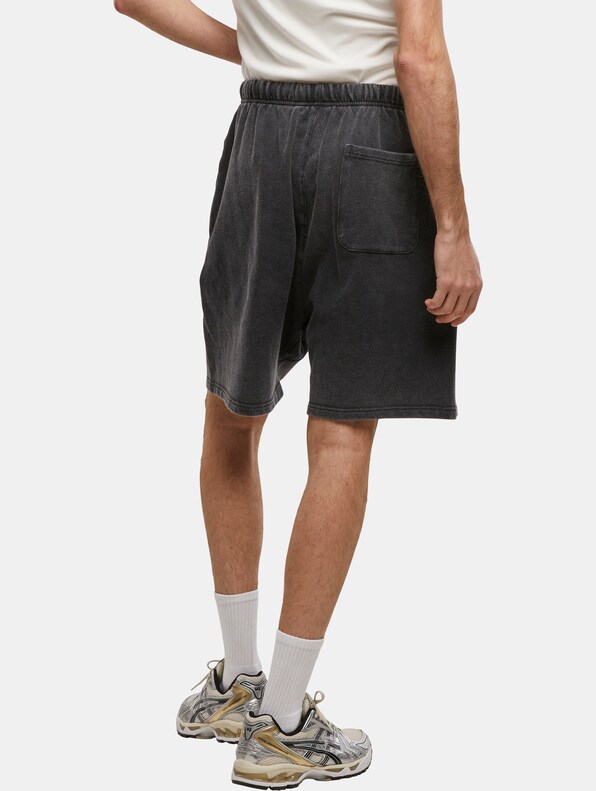 Another Signature Washed Oversized Shorts-1