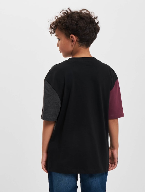 Boys Organic Oversized Colorblock -1