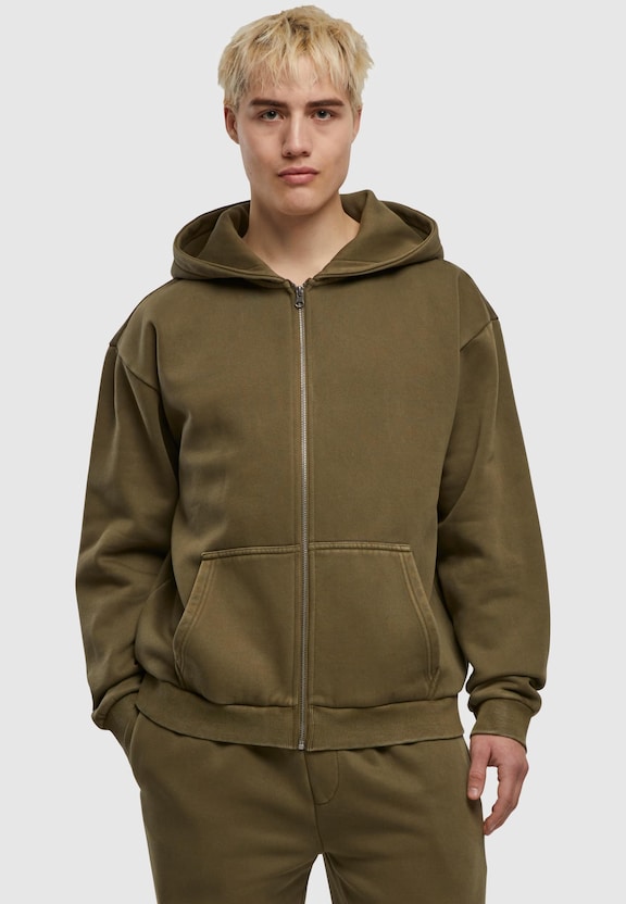 Vintage Heavy Zip Hoodie-0
