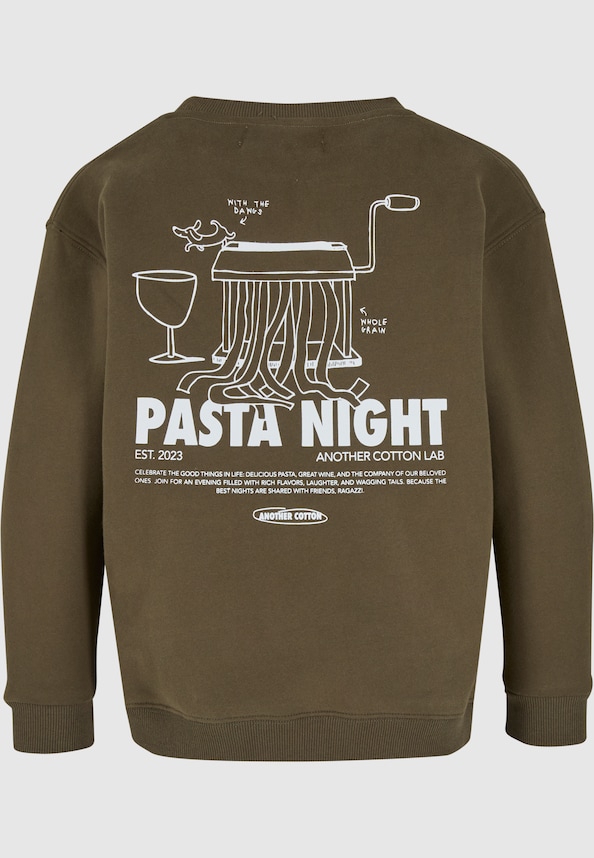 Pasta Party Oversized Sweater-1