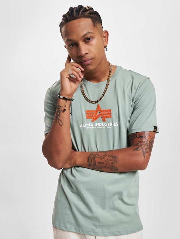 Alpha Industries Basic Rubber T-Shirts-0